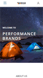 Mobile Screenshot of performancebrands.co.za